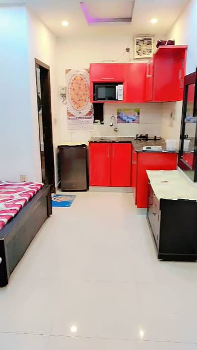 1 BED STUDIO APARTMENT FOR RENT IN ALLAMA IQBAL TOWN