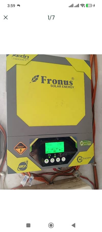 solar inverter with four plates