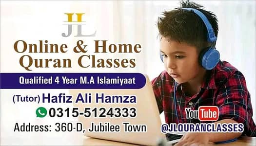 online and home quran classes