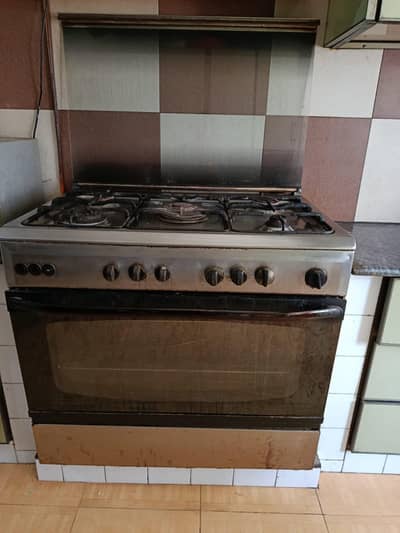 Tecnoline 5 Burner Cooking Range