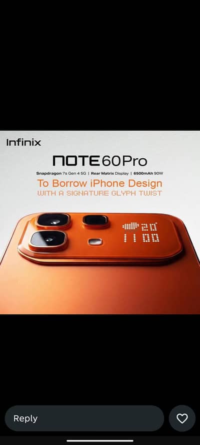 infnix note 60 pro all model of other company