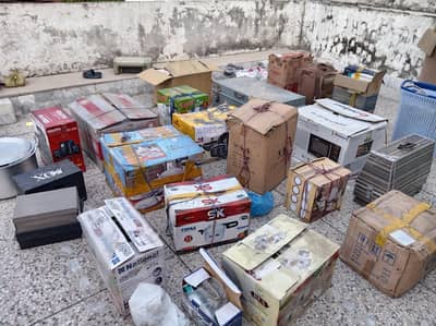 New jahaz crockery and  electronics for urgent sale