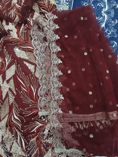 katka  work  with embroidery