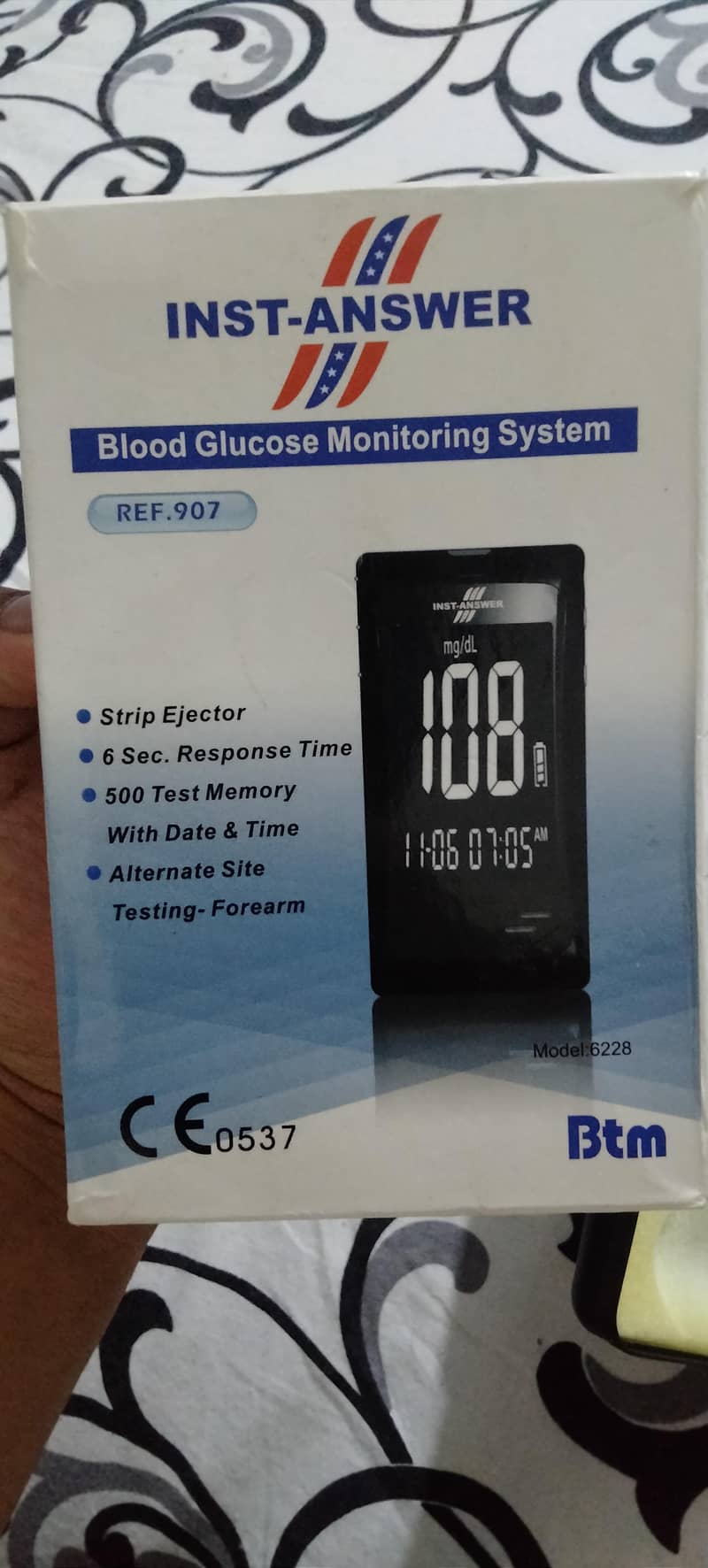 INST ANSWER Glucometer 3