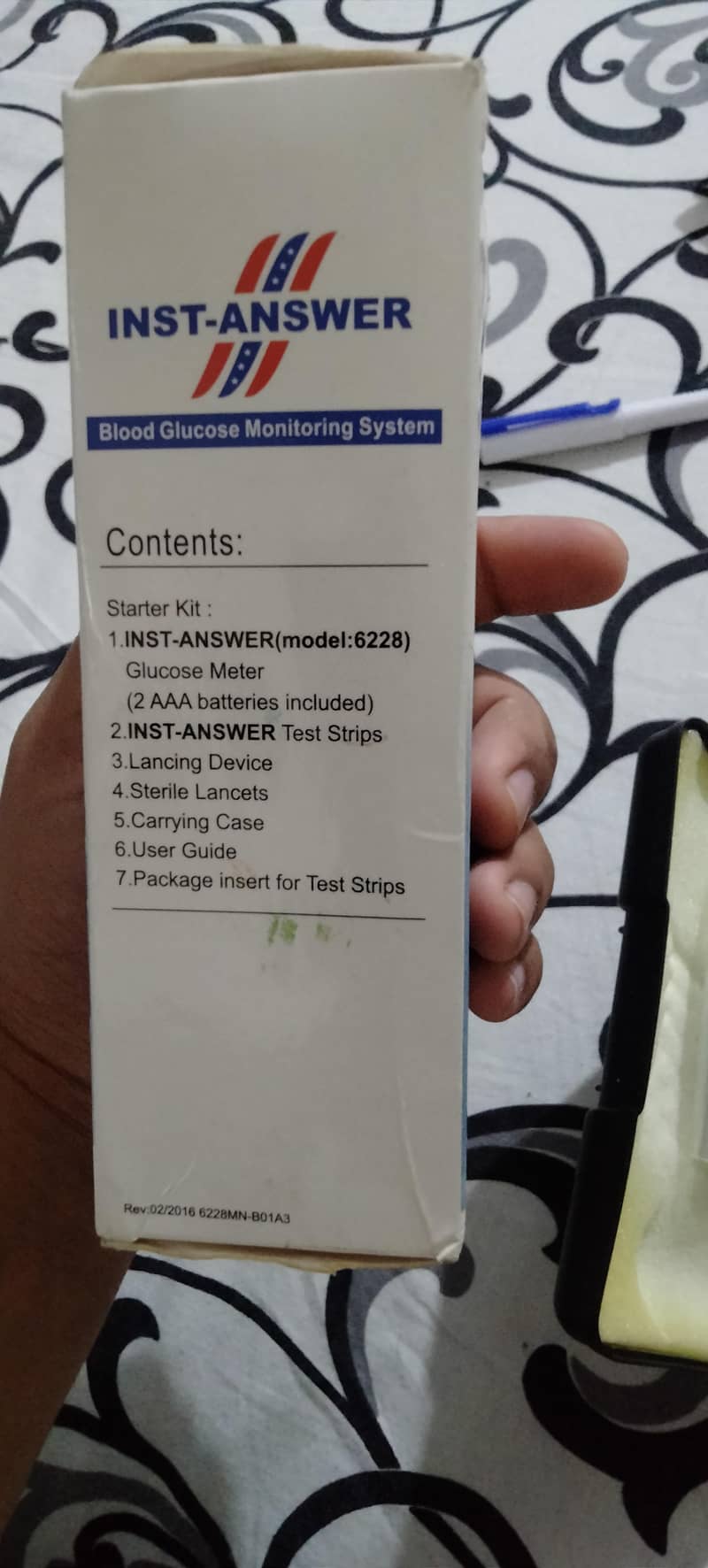 INST ANSWER Glucometer 4