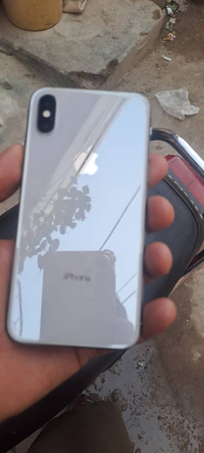 I phone x pta prove 64 gb dot screen me