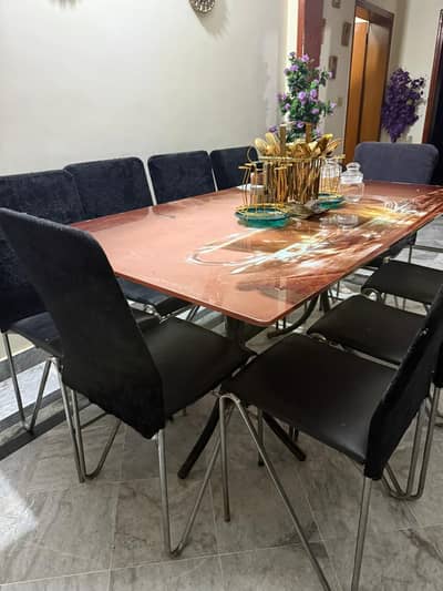 iron Dining Table | 8 Seater Dining Table | Dining For Sale