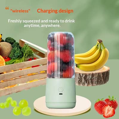 Best Portable Mini Blender USB Rechargeable Smoothie Maker Bottle 400