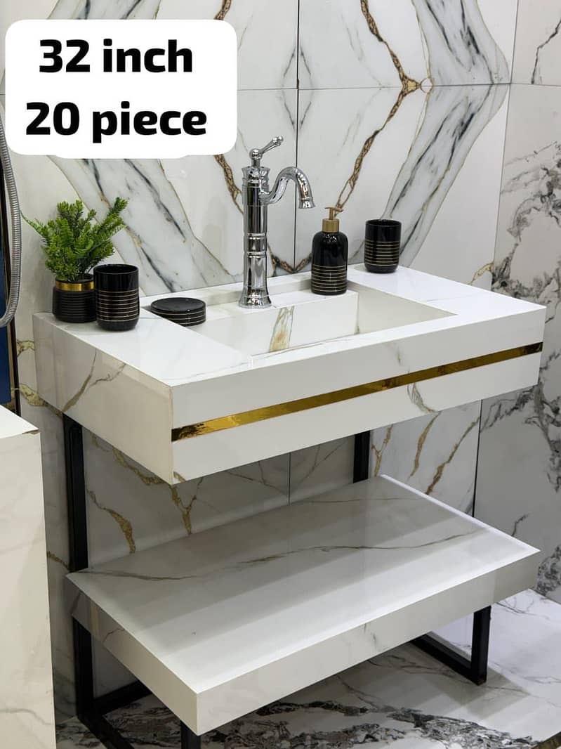 Tile Vanity 18