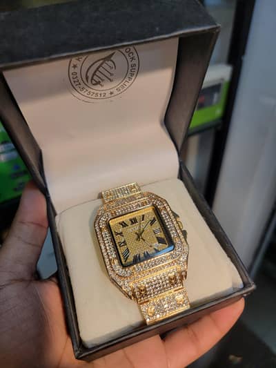 Cartier Ultra Luxury Diamond Watch, Best Premium Quality Watch