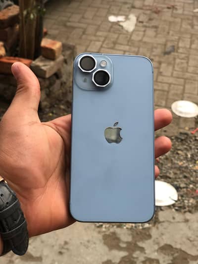 I phone 14 128 gb not pta jv lla model sim jecked lock jv daba sath ha