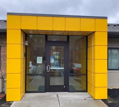 Cnc/steel/ms/grill/cladding/sheet/4mm/buildings/elevation/alucobond/3d