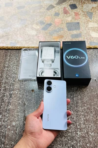 Vivo V60 Just Box Opened Full Warranty New Condition Accessories Packe