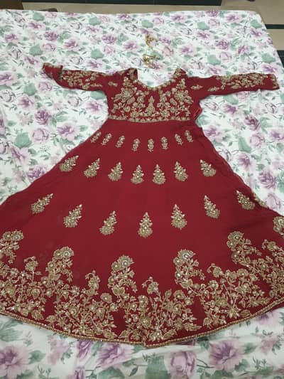 bridal peshwas with a lehnga in small size