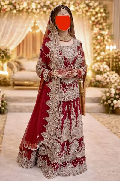 Bridal dress + jewellery