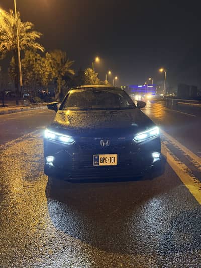 Civic rs black with burgundy