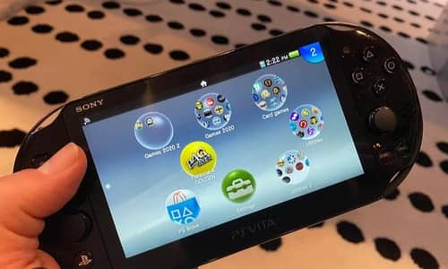 ps vita with very good condition available