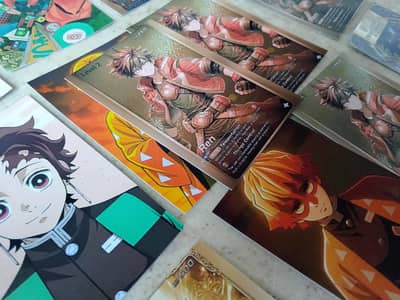 demon slayer Naruto Shippuden and chamber cards available in pack