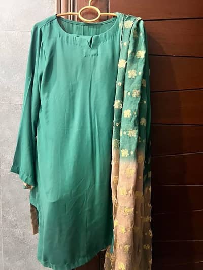 3 Piece Farshi Shalwar Set (Brand New)