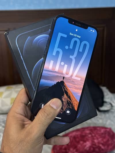 iPhone 12 Pro Max 256GB Blue PTA Approved