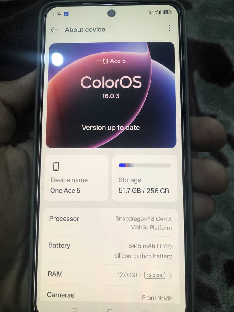 One plus ace 5 5