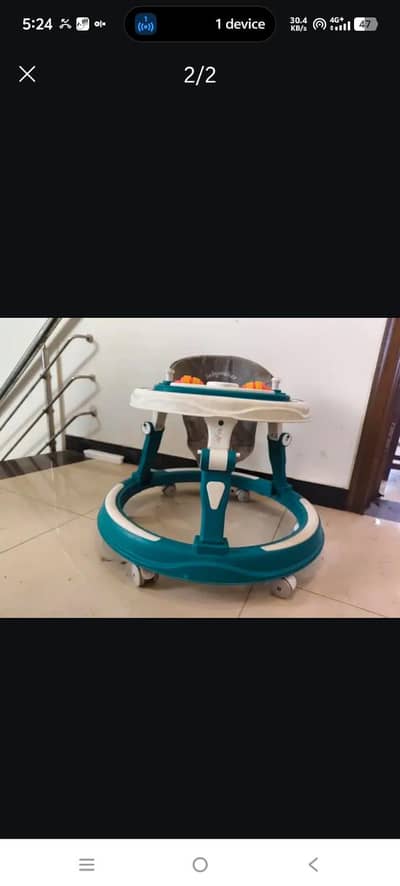 Baby Walker Like New for Sale