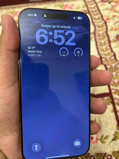 iPhone 16pro max 512 both physical Sims