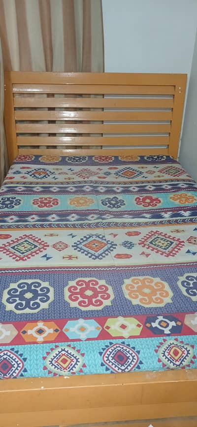 18000/= Iron bed, 4" by 6.5" (customize size) condition 9/10.
