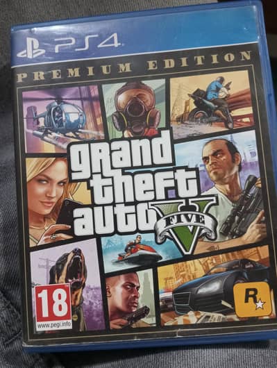 Gta 5 premium edition  ps4