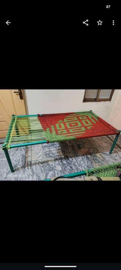 2 Mazboot Charpai for Sale – Bilkul Fresh Condition