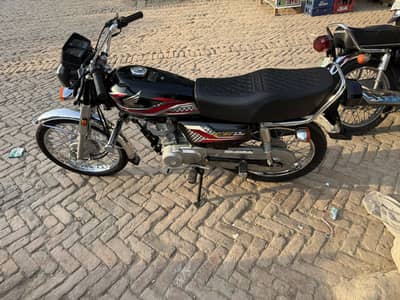 Honda cg 125 black edition 2024 model