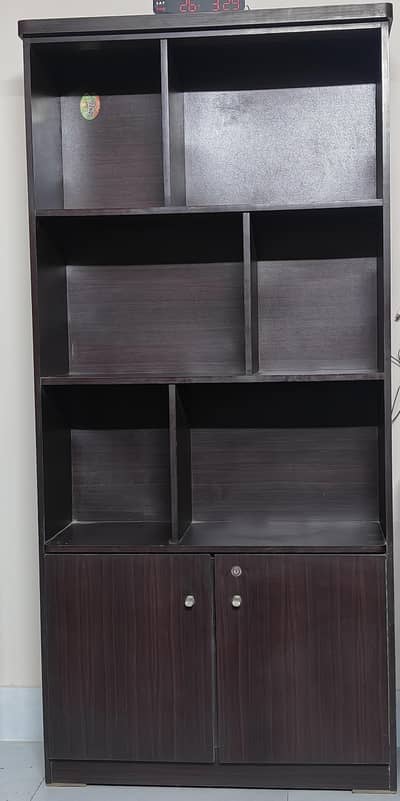 Book Shelf with Cabinet For Sale