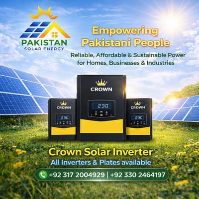 3KW 5KW 6KW 8KW Solar Inverter Crown | All Sizes Available | Best