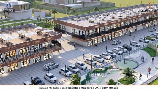 Prime Shops Available For Sale In Faisalabad Jhang Road