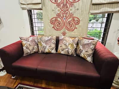 three seater and  two  seater sofa set is for sale