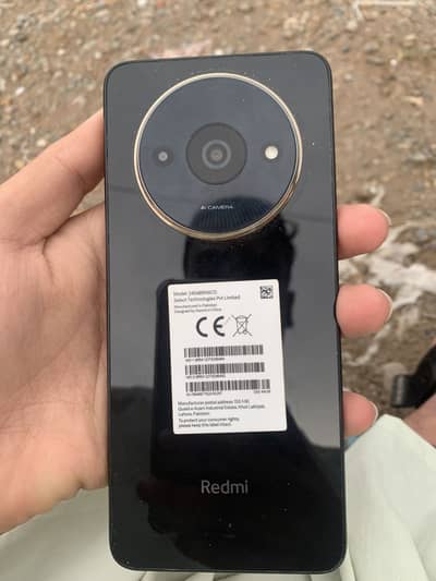 Redmi A3 64+4 10/10 condition with box and charger water proof