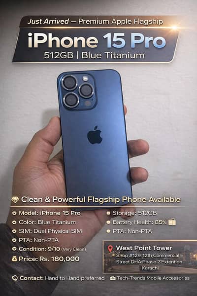 IPhone 15 Pro 512GB