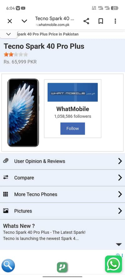 spark 40 pro plus just exchange google pixel and iphone