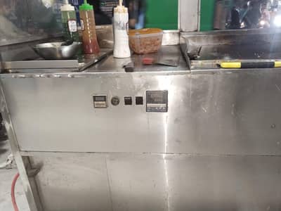 Shawarma counter
