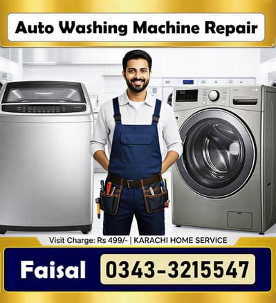 Automatic Washing Machine Repair Dawlance Haier LG Pel Samsung Kenwood