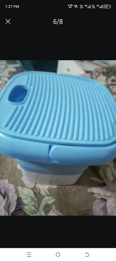 Mini foldable washing machine