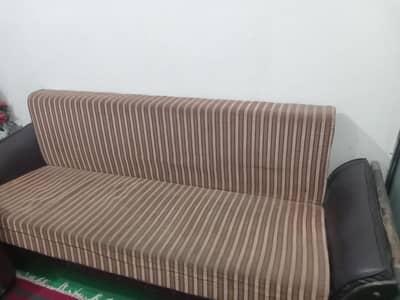 sofacombed and five seater sofa  good condition