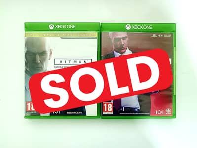 Hitman 1 and Hitman 2 Game Disc for Xbox One and Xbox Series X Console