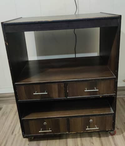 Tv trolley with drawers/ Lcd trolley with drawers
