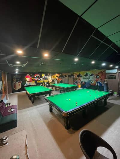 Running snooker club for sale in Bahria town Karachi