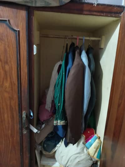 vip wooden almirah brand and strong