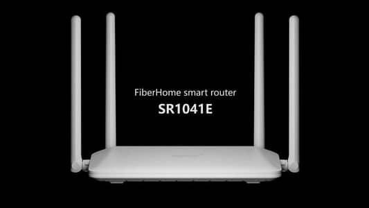 WIFI 6 FIBERHOME SR1041E AX1500 DUAL BAND MESH ROUTER DLINK TPLUNK TEN