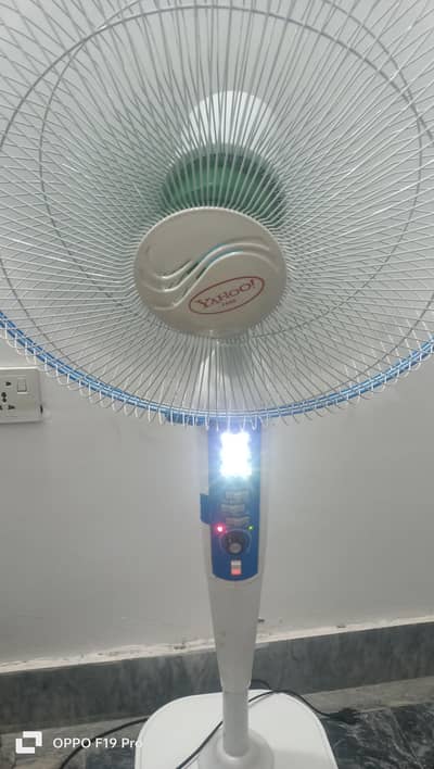 Yahoo Charging Fan 3 Hours Battery timing