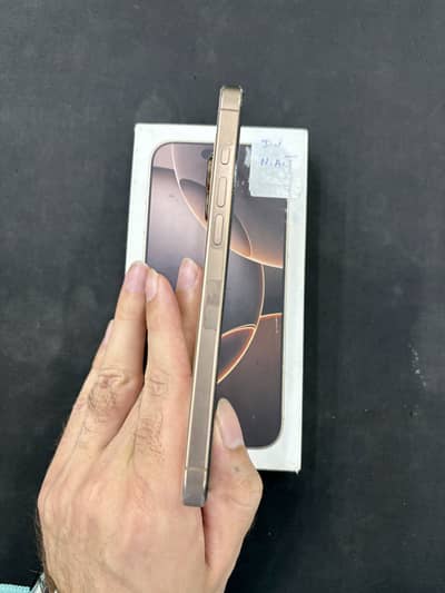 16 Pro Max Jv 256Gb  100 % Battery Health Desert Tatinuim