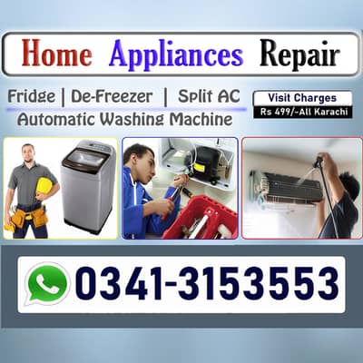 Automatic Washing Machine Repair | Fridge Repair WaterDispenser Repair